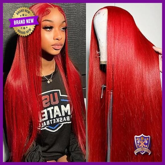26 Inch Straight Human Hair Wig 13x4 HD Lace Front Glueless Pre Plucked main image 5